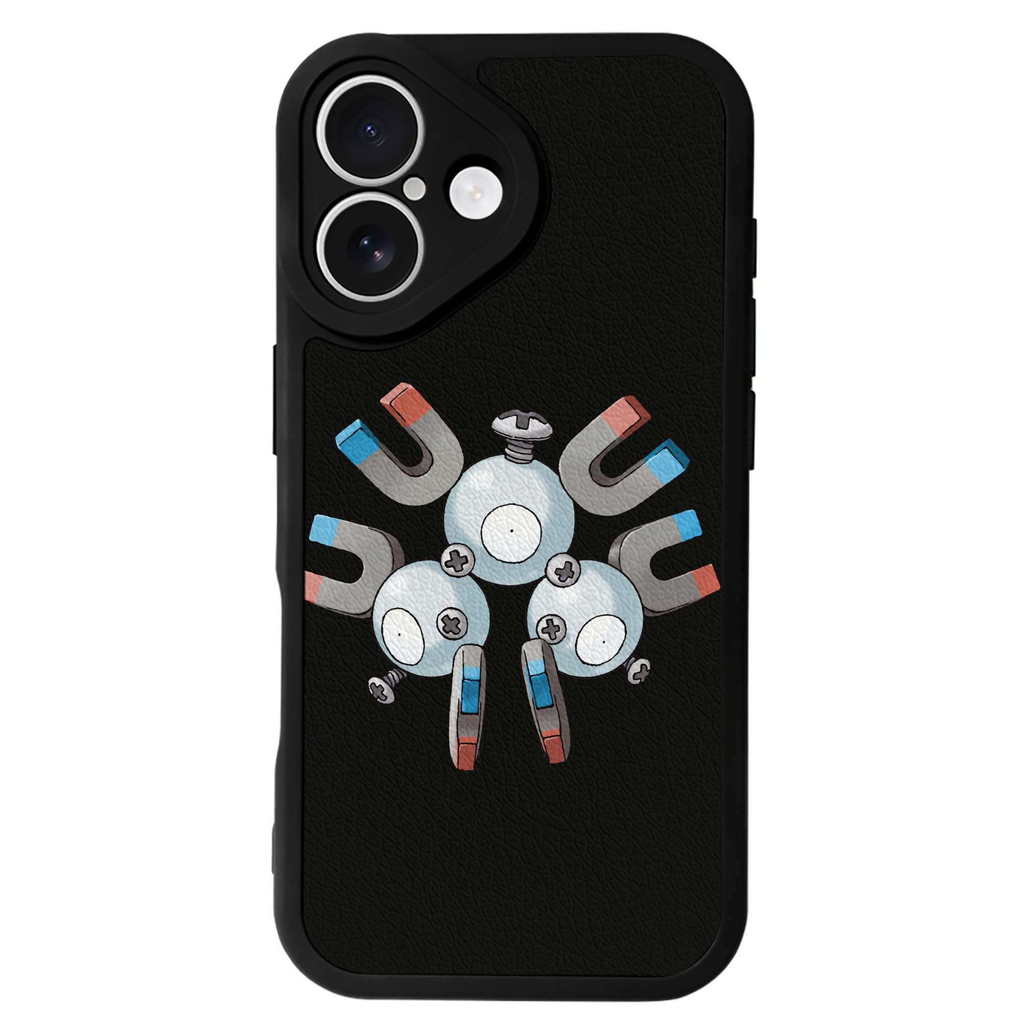 （画像用） ポケットモンスター Pokémon 【iPhone 16シリーズ対応】シリコンスマホケース（レザー調） 材質：シリコン